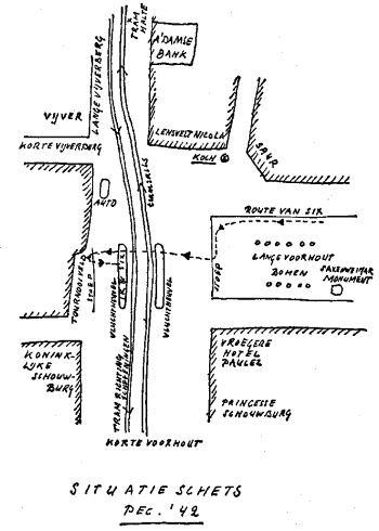 Situatieschets december '42